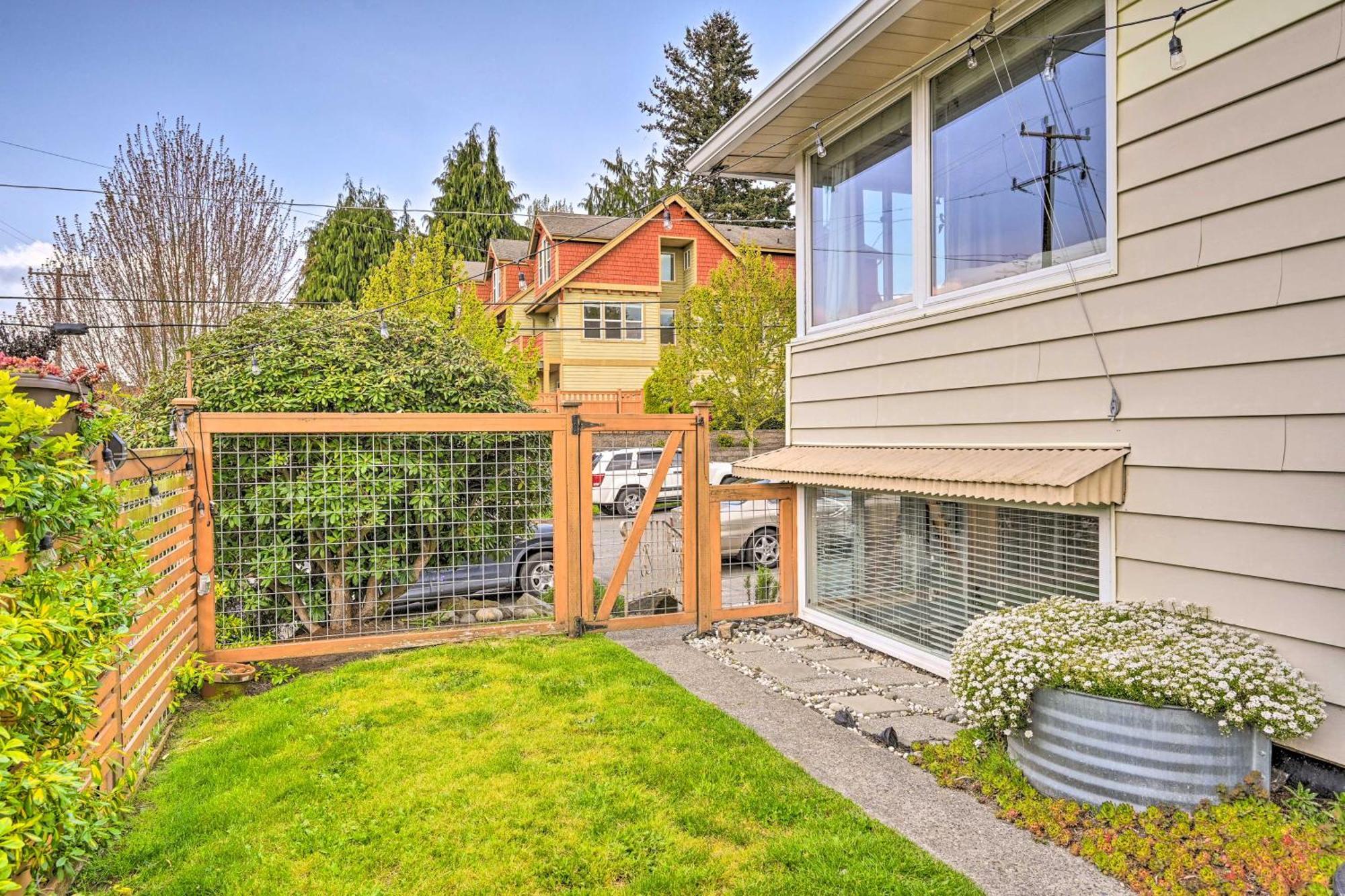 Seattle Garden Apt Walk To Water And Amenities! 外观 照片
